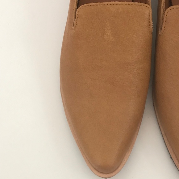 PORTLAND LEATHER PATINA Pointed Toe Leather Loafers Flats Dune Women’s Size 9 - Picture 5 of 16